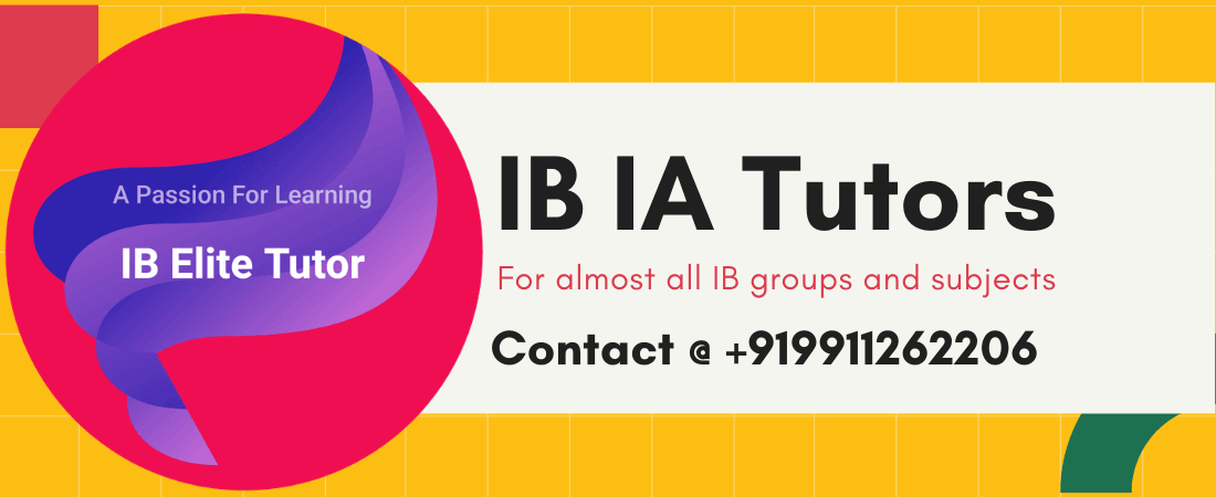IB IA Tutors