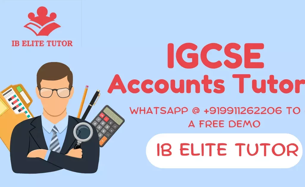 IGCSE Accounts Tutors