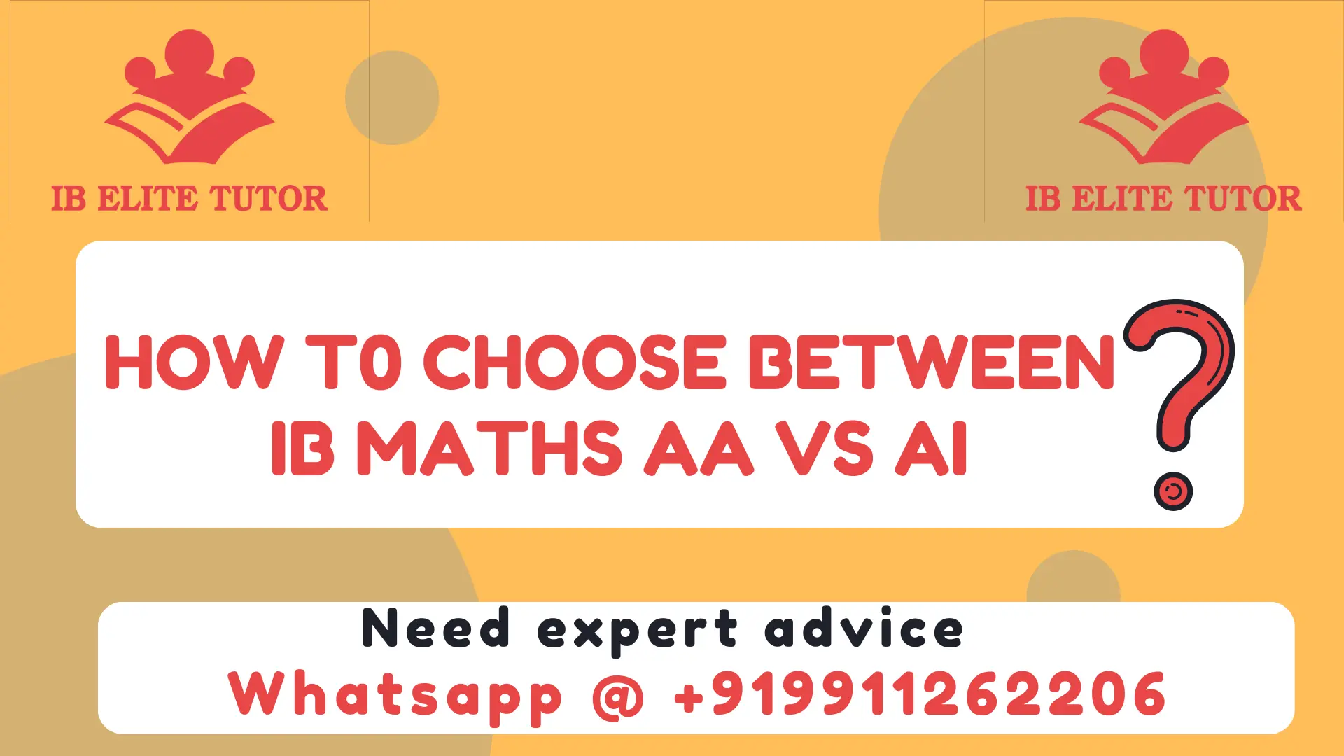 IB Maths AA vs IB Maths AI